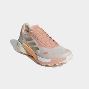 Adidas Terrex Agravic Ultra Wonder White/Gold Metallic/Acid Orange