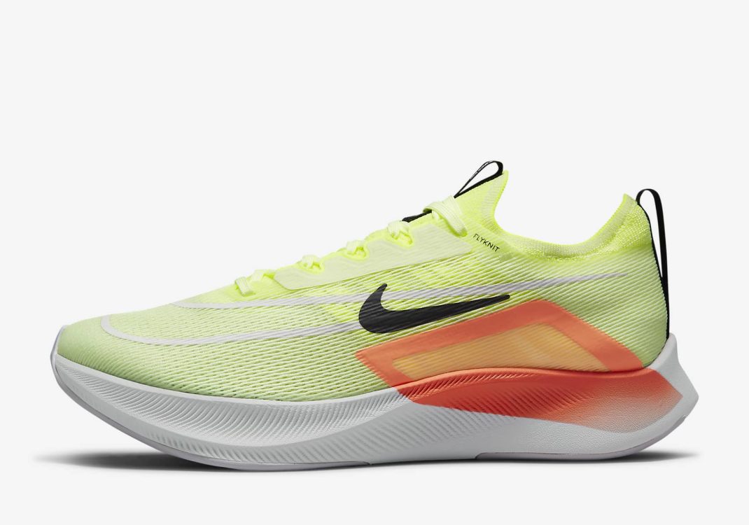 Nike Zoom Fly 4 Barely Volt/Hyper Orange