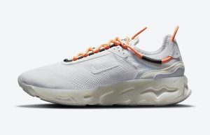Nike React Live White Orange