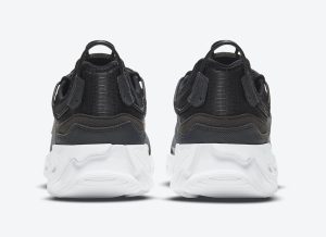 Nike React Live Black/Dark Smoke Grey-White
