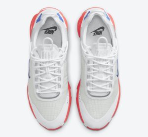 Nike React Live White/Bright Crimson-White-Racer Blue
