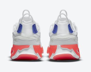 Nike React Live White/Bright Crimson-White-Racer Blue