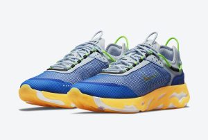 Nike React Live Football Grey/Hyper Royal-White-Laser Orange