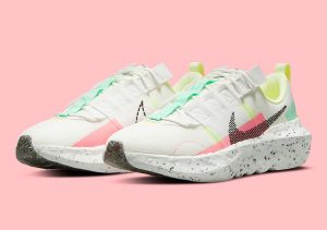 Nike Crater Impact Summit White/Black/Green Glow/Sunset