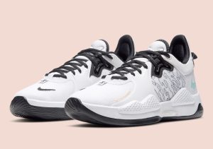 Nike PG 5 White/Multicolor/Glacier Blue