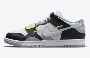 Nike Dunk Scrap Black/White-Wolf Grey-Lemon Twist