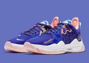 Nike PG 5 Lapis/Blue Void/Crimson Bliss