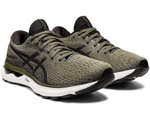 Asics Gel Nimbus 24 Olive Canvas/Gunmetal