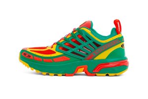 Salomon ACS Pro Advanced Green/Red/Yellow