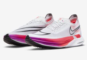 Nike ZoomX Streakfly White/Flash Crimson-Hyper Violet-Black