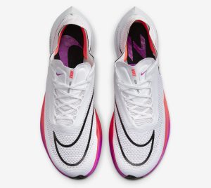 Nike ZoomX Streakfly White/Flash Crimson-Hyper Violet-Black