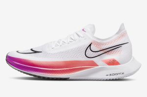 Nike ZoomX Streakfly White/Flash Crimson-Hyper Violet-Black