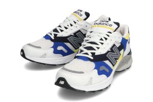 New Balance 920 White/Blue/Yellow