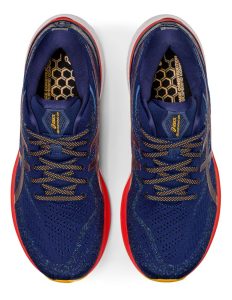 Asics Gel Kayano 29 White/Blue/Red