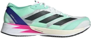 Adidas Adizero Adios 7 White Core Black Pulse Mint