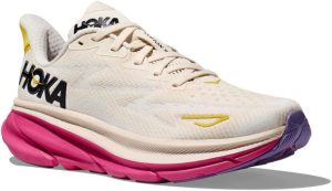 Hoka Clifton 9 Grey/Pink