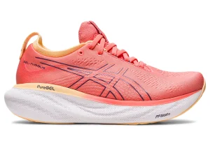 ASICS Gel Nimbus 25 Papaya/Dusty Purple