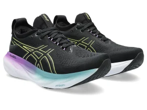 ASICS Gel Nimbus 25 Black/Luminous Yellow