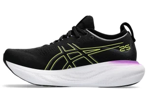 ASICS Gel Nimbus 25 Black/Luminous Yellow