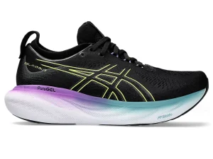 ASICS Gel Nimbus 25 Black/Luminous Yellow