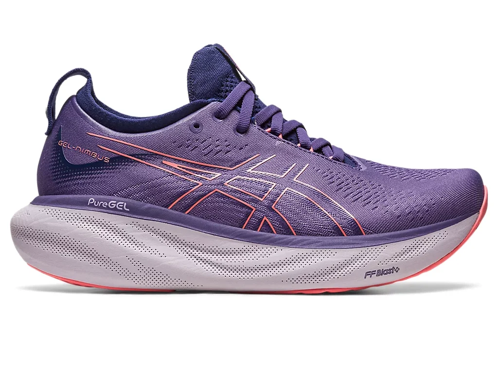 ASICS Gel Nimbus 25 Dusty Purple/Papaya