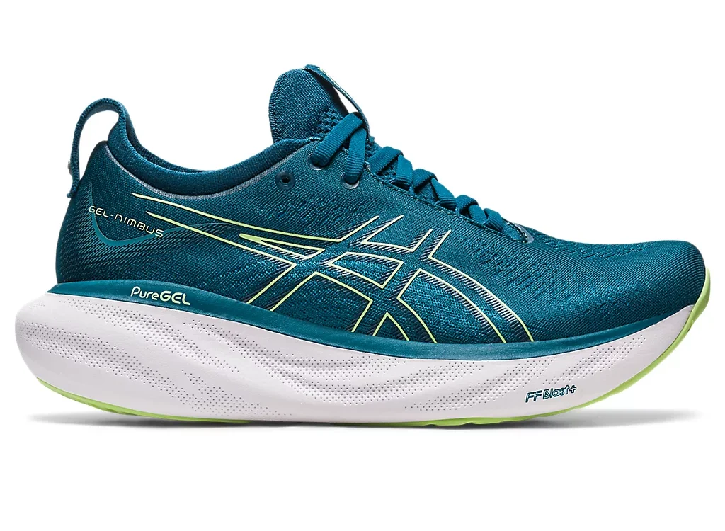 ASICS Gel Nimbus 25 Inky Turquoise/Lime Green