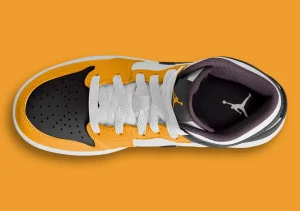 Air Jordan 1 Mid Yellow/Ochre/Black