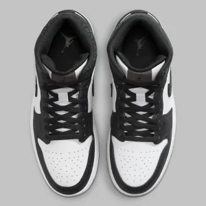 Air Jordan 1 Mid Off-Noir/Black/White