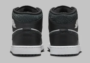 Air Jordan 1 Mid Off-Noir/Black/White