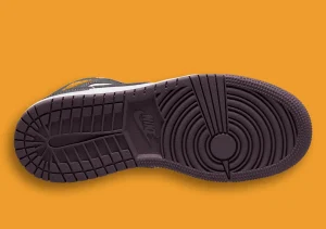 Air Jordan 1 Mid Yellow/Ochre/Black