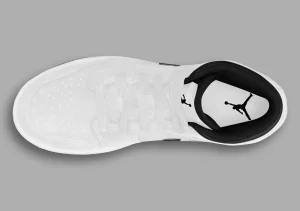 Air Jordan 1 Mid White/Black