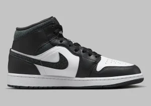 Air Jordan 1 Mid Off-Noir/Black/White