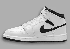 Air Jordan 1 Mid White/Black