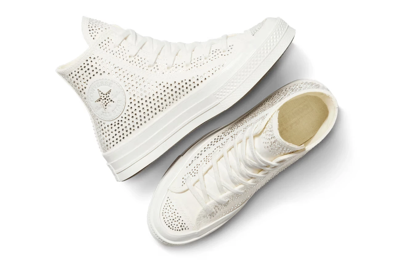 Swarovski x Converse Chuck 70 Low Hi